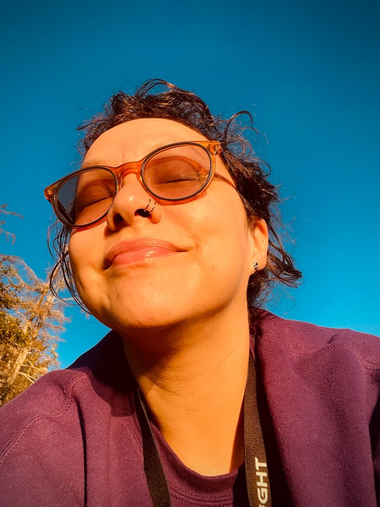 Stephanie Tell - Selfie in the Sunrise