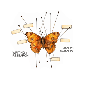 Colorful Butterfly pinned and labeled - Selfyontology Logo